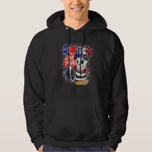 Moletom Bonjour Cute Sports Fan Cyclin Goa Psytranc