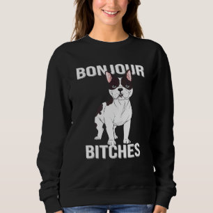 Moletom Bonjour French Bulldog For Frenchie Dog