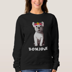 Moletom Bonjour French Bulldog Frenchie Owner Mãe Pai Cute