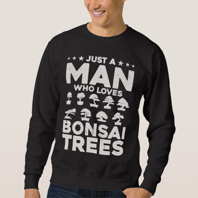 Moletom Bonsai Tree Owner Just A Man Who Loves Bonsai Tree (Frente)