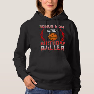 Moletom Bonus Mãe Do Aniversário Garoto De Basquete Cele