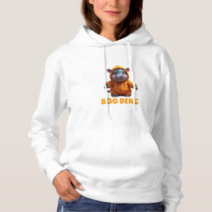 Moletom Boo Deng Tee Funny Moo Deng Costume Baby Hippo Hal