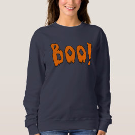 Moletom Boo Halloween Theme Cinza