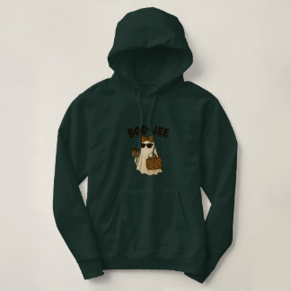 Moletom BOO-JEE Capuz Fantasma Estampa Leopardo
