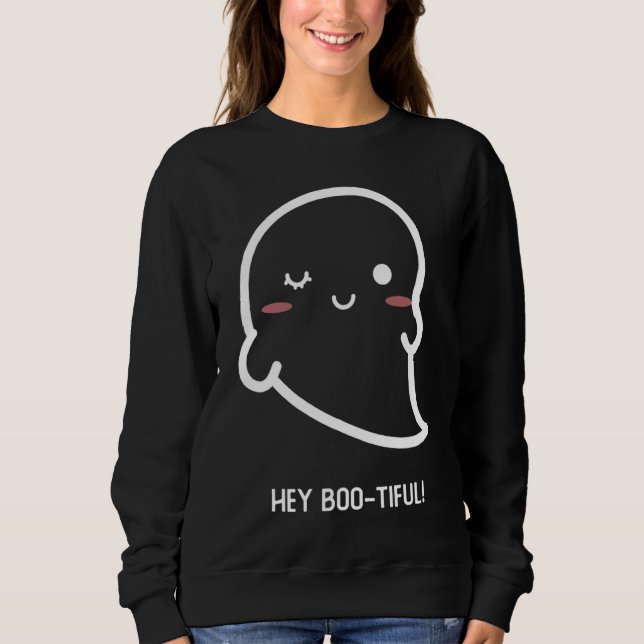 Moletom Boo tiful little Halloween Ghost for Halloween Par (Frente)