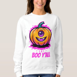 Moletom Boo Y'All, design de Halloween adorável