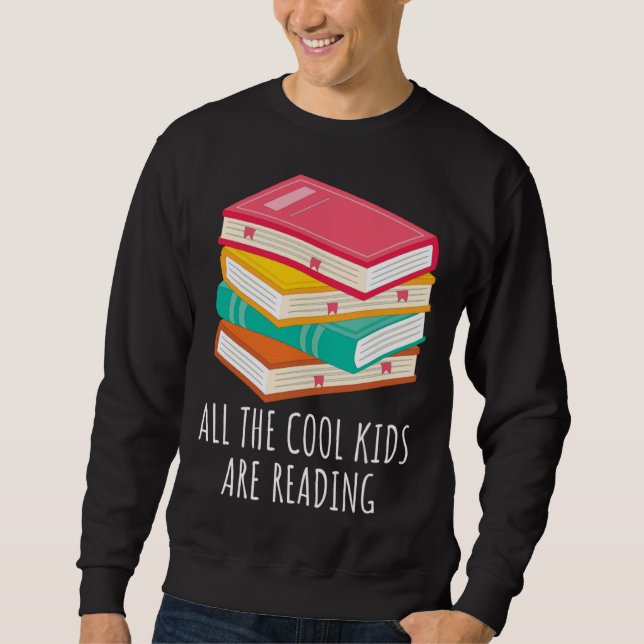 Moletom Book  All the Cool Kids are Reading (Frente)