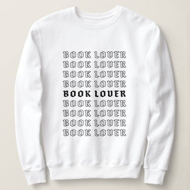 Moletom Book Lover Dark Academia Reader Gift (Frente do Design)