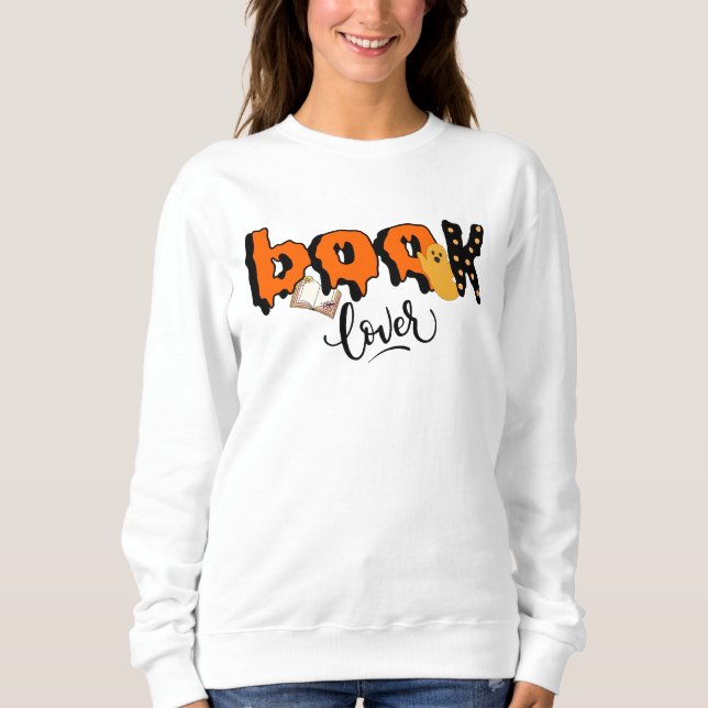 Moletom Book Lover Halloween (Frente)