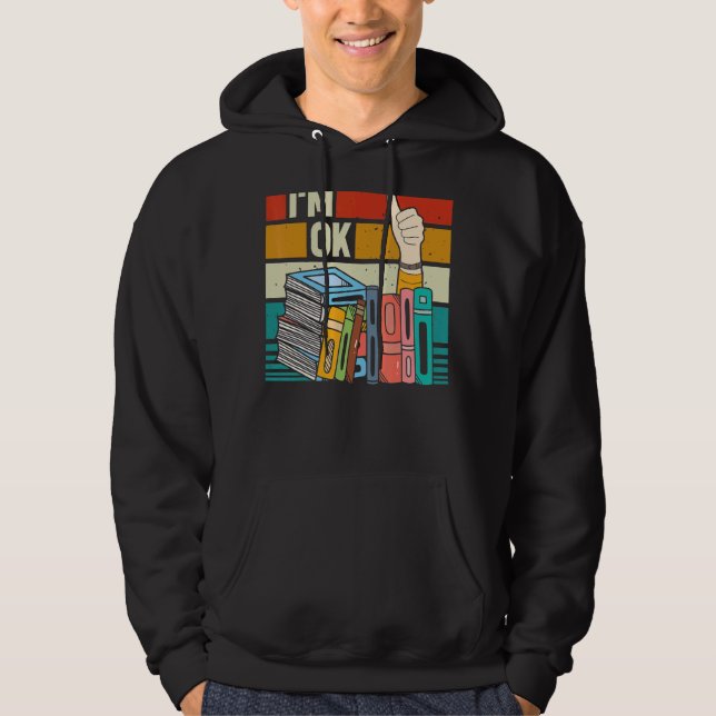 Moletom Bookworm do Leitor de Livros (Frente)