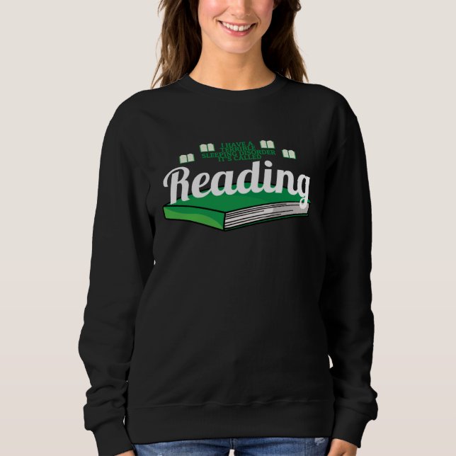 Moletom Bookworm  Sarcastic Reading Bookaholic (Frente)