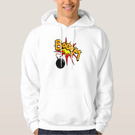 Moletom Boom! Hoodie, ilustração engraçada