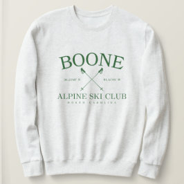 Moletom Boone Alpine Ski Club, Carolina do Norte