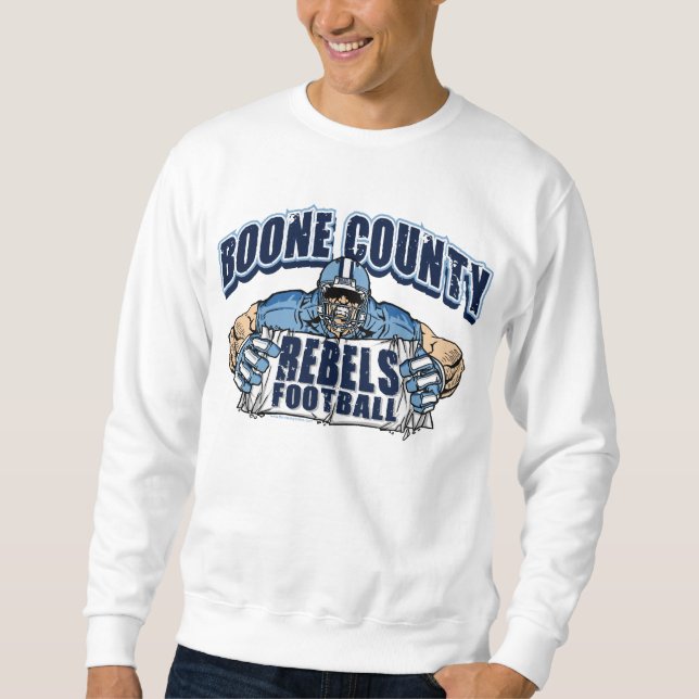 Moletom Boone County Rebels Futebol (Frente)