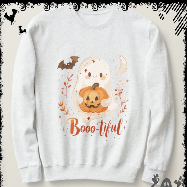 Moletom Booo-tiful  | ExDesigner | Halloween (Criador carregado)