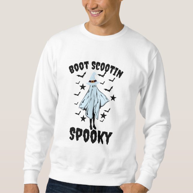 Moletom Boot Scootin Spooky T-Shirt (Frente)
