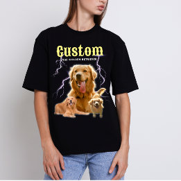 Moletom Bootleg Personalizado de Cachorro na Moda dos Anos