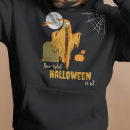 Moletom Booty Personalizado Arrumando Halloween de Humor A