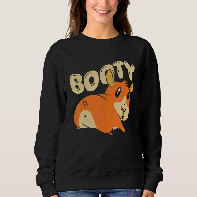 Moletom Booty Pig Graphic Guinea Pig Owner Pet Cavy Animal (Frente)