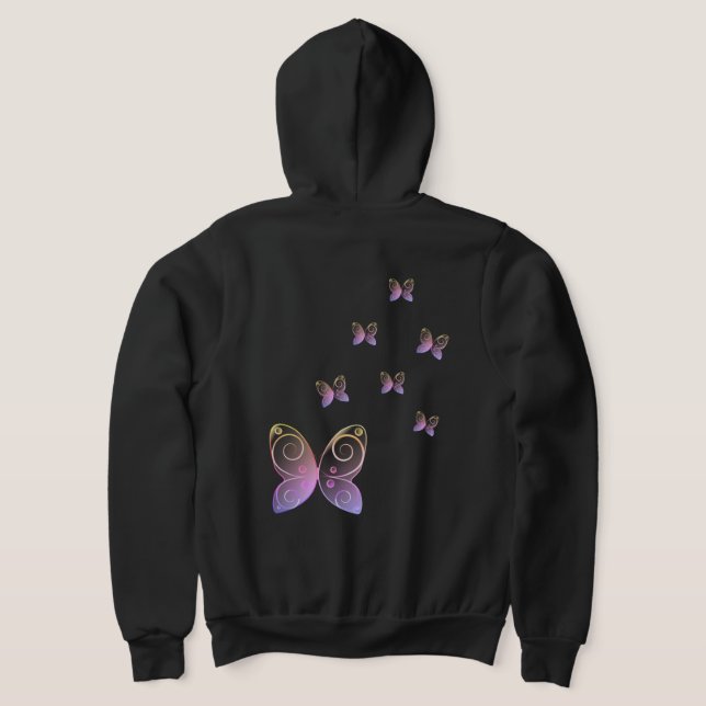 Moletom Borboleta (Postura das costas)