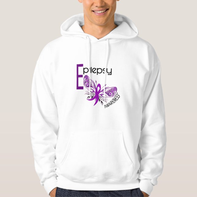 Moletom BORBOLETA 3 da epilepsia (Frente)