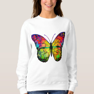 MOLETOM BORBOLETA ABSTRATA