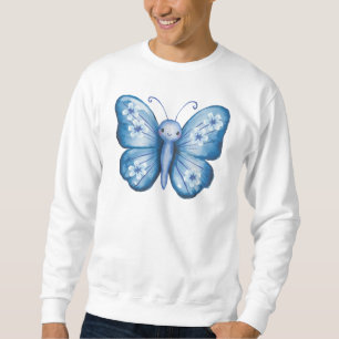 Moletom Borboleta Azul