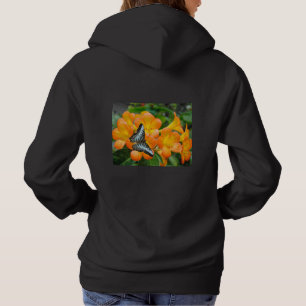 Moletom Borboleta azul com T-Shirt Rhododendron tropical