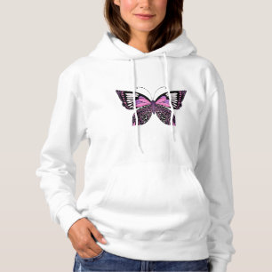 Moletom Borboleta Blacklight