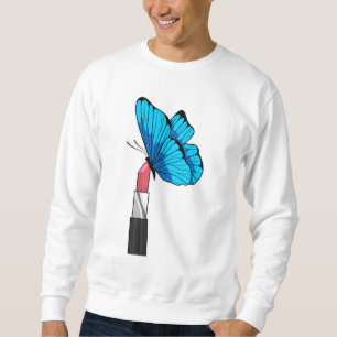 Moletom Borboleta com Lipstick