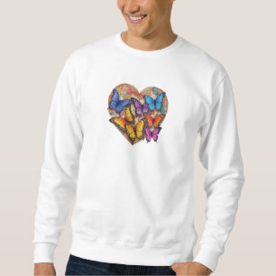 Moletom borboleta de amor
