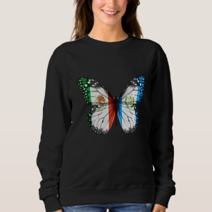 Moletom Borboleta de Bandeira da Guatemala mexicana