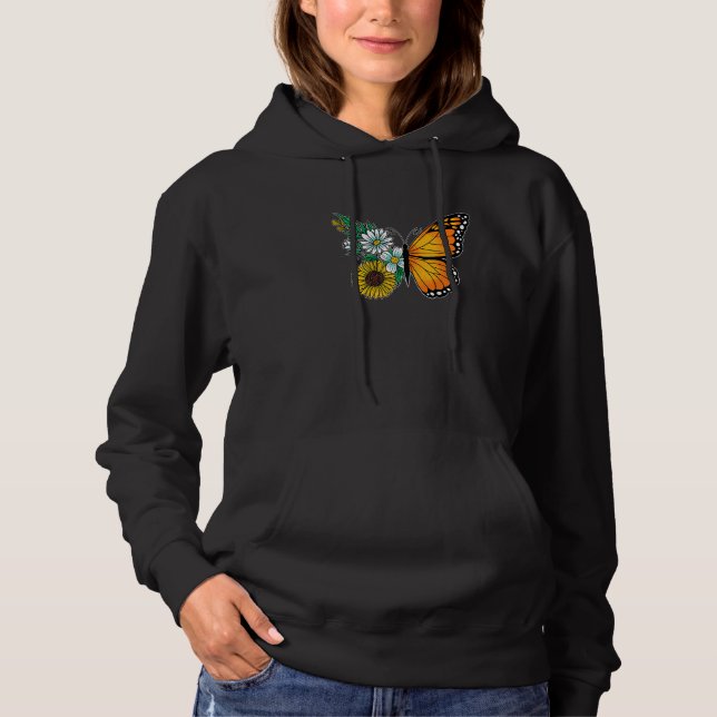 Moletom Borboleta Floral (Frente)