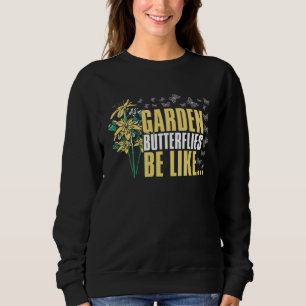 Moletom Borboleta Jardineira Flores Plantas Jardinagem Man