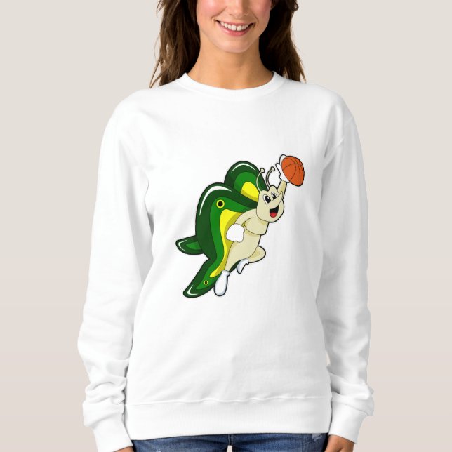 Moletom Borboleta no basquete (Frente)