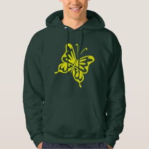 Moletom Borboleta retro - amarelo