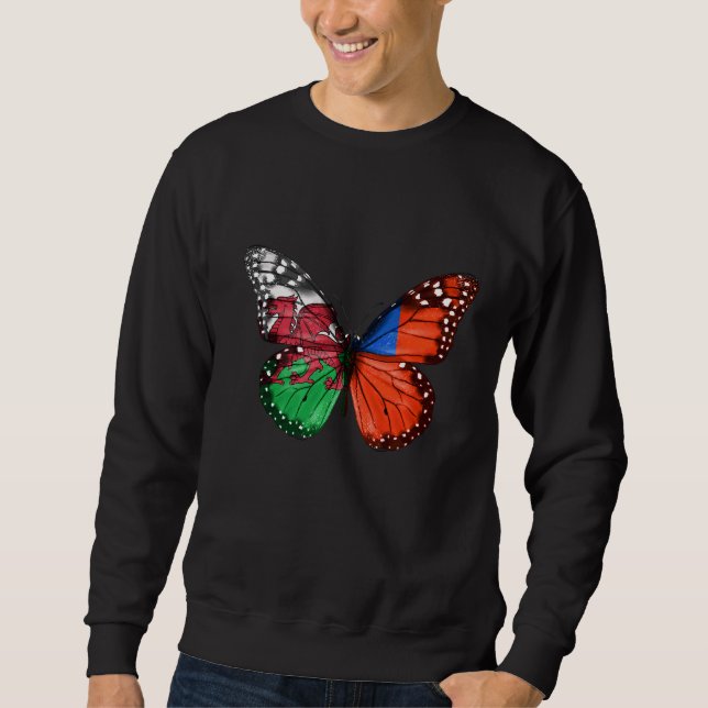 Moletom Borboleta Sinalizador de Samoa Galesa (Frente)