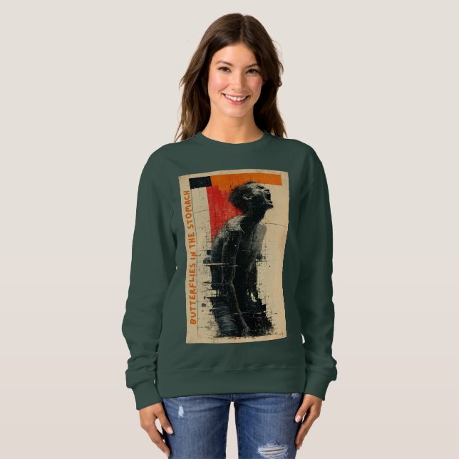 Moletom Borboletas no estômago - Edição limitada (4) (Frente Completa)