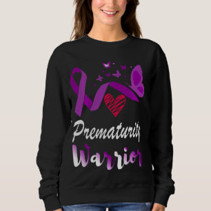 Moletom Borboletas Preemie Roxo