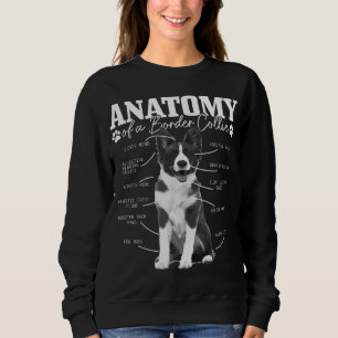 Moletom Borda Collie Anatomia Engraçada Borda de Cachorro