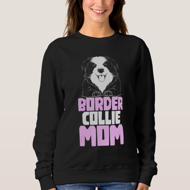 Moletom Borda Collie Mãe Borda Cachorro Collie (Frente)