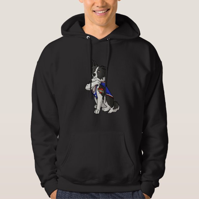 Moletom Border Collie Dog Love Mom Puppy Owner (Frente)