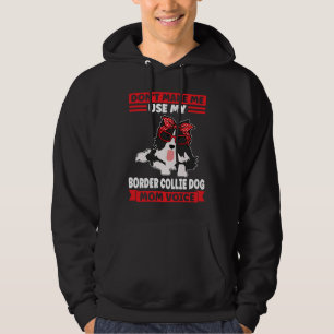 Moletom Border Collie Dog Mãe Fronteira de voz Collie Mãe