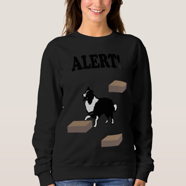 Moletom Border Collie Scent Work Alert (Frente)