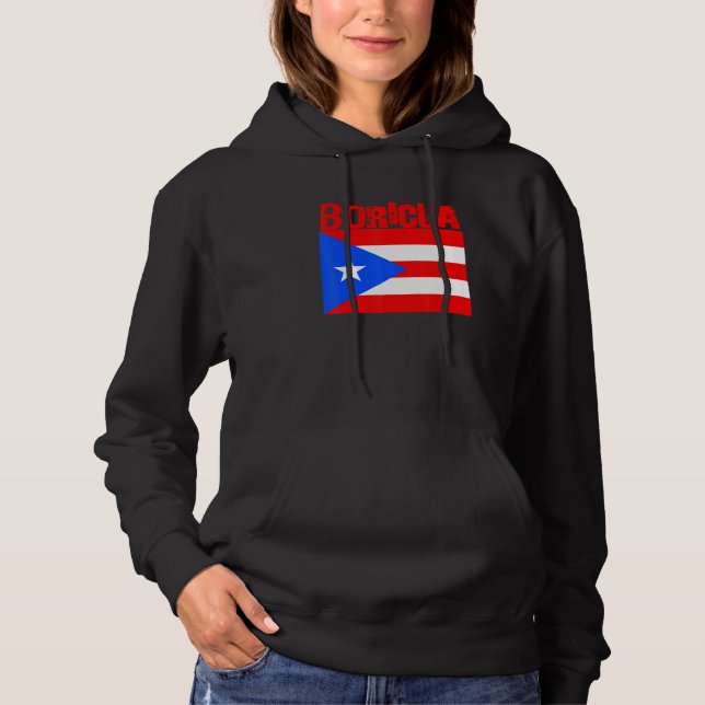 Moletom Boricua Roots Puerto Rico Pride PR Souvenir Puerto (Frente)