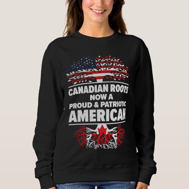 Moletom Born Canadian Canada American USA Citizenship (Frente)