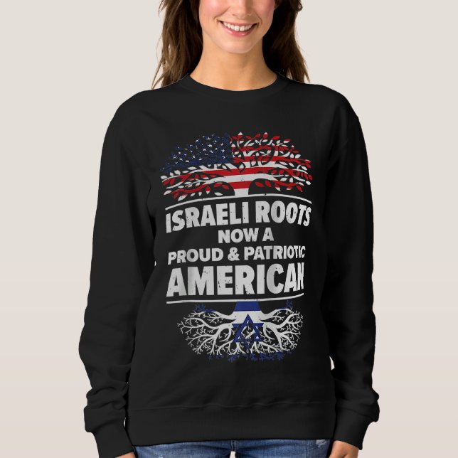 Moletom Born Israeli Israel American USA Citizenship Ragla (Frente)
