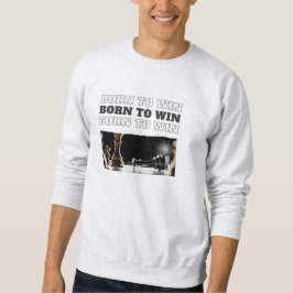 Moletom BORN TO WIN Chess Victory Hoodie – Motivational