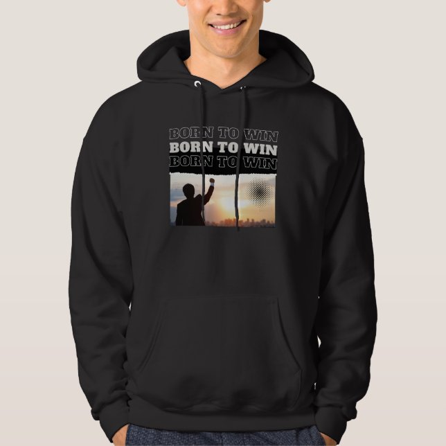 Moletom BORN TO WIN City Victory hoodie (Frente)