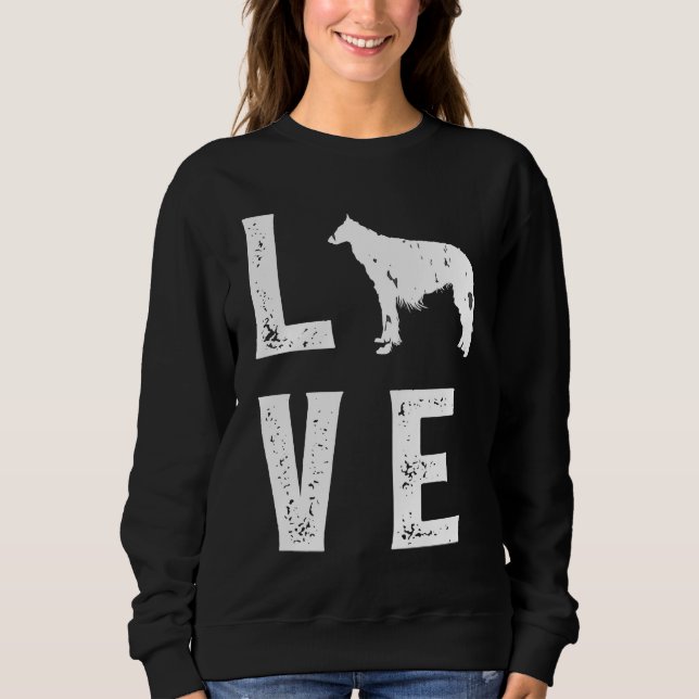 Moletom Borzoi Love  1 (Frente)